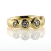 Billede af Ring boble (boblering) 5 brill. 14 kt.