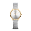 Billede af Bering Classic Dameur rustfrit stål 29mm meshlænke safirglas 