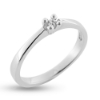 Billede af Dream Delux ring med brill.  0,05 ct. w/pi. 925s.