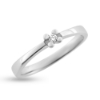 Billede af Dream Delux ring med brill.  0,05 ct. w/pi. 925s.