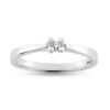 Billede af Dream Delux ring med brill.  0,05 ct. w/pi. 925s.