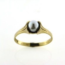Billede af Ring m. K.P. 5-5½ mm 8 kt