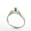 Billede af Ring 6-6½ m/m kulturperle 14 kt hvg