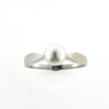Billede af Ring 6-6½ m/m kulturperle 14 kt hvg