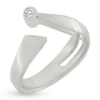 Billede af Ring brillant 0,08 w/vs.14 kt. hvidguld