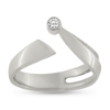 Billede af Ring brillant 0,08 w/vs.14 kt. hvidguld