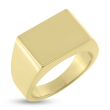 Billede af Ring massiv lukket bund14 kt. facon + 39,6 gr. (prisen er excl. guld)
