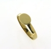 Billede af Ring 8 kt. m. oval plade 9*7 m/m........