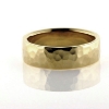Billede af Herrering hamret overflade 14 kt.