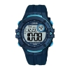 Billede af Lorus Sports herreur digital plastik blå silikone 10bar 40mm