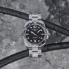 Billede af Certina DS Action Diver 300m stål lænke sort skive safirglas 43mm