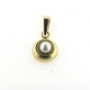 Billede af Vedhæng massivt, sv. kp. 4-4½ mm 8 kt