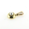 Billede af Vedhæng massivt, sv. kp. 4-4½ mm 8 kt