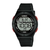 Billede af Lorus Kids børneur digital plastik sort silikone 10bar 36mm