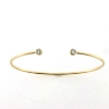 Billede af Armring 2 brill. a 0,15 w/vs. 14 kt.