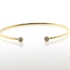 Billede af Armring 2 brill. a 0,15 w/vs. 14 kt.