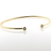 Billede af Armring 2 brill. a 0,15 w/vs. 14 kt.