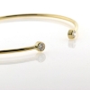 Billede af Armring 2 brill. a 0,15 w/vs. 14 kt.