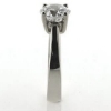 Billede af Ring 4 grab. fatning, syn. sten, 8,0 mm. 14 kt hvg.