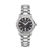Billede af Certina DS Action dameur stål lænke sort skive 32mm safirglas dato 30bar