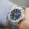 Billede af Certina DS Action dameur stål lænke sort skive 32mm safirglas dato 30bar
