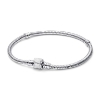 Billede af *Pandora MARVEL slangekædearmbånd m. logolås sølv (18cm)
