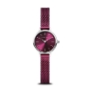 Billede af Bering Classic dameur stål sølv lilla mesh lænke 22mm safirglas lilla urskive