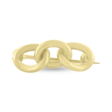 Billede af Odd Fellow loge  broche, lg. 20,5 mm. 8 kt.
