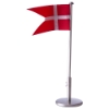 Billede af Nordahl Andersen Flagstang fortinnet 40cm massiv fod til gravering 