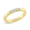 Billede af Alliancering 3 brillanter 0,08 w/vs. 14 kt. guld