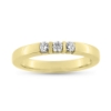 Billede af Alliancering 3 brillanter 0,08 w/vs. 14 kt. guld