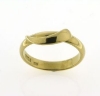 Billede af Ring m. pynt, brill. 0,03 w/vs. 14 kt...