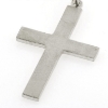 Billede af Vedhæng Kors (pladekors) hj. 45 mm. br. 30 mm. 14 kt. hvg.