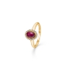 Billede af Mads Z 14 kt. ring  "Royal Ruby" m rubin og ialt 0,12ct w/si fås i str 50, 52, 54, 56, 58 og 60