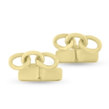 Billede af Loge manchetknapper, bred. 20,5 mm., 14 kt. facon 11,8 gr. (prisen er excl. guld)