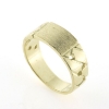 Billede af Herrering massiv plade 7,2*11,0 mm