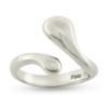 Billede af Ring "Parted" 14 karat hvidguld