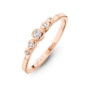 Billede af Spirit Icons Temptation ring rosaforgyldt sølv cz