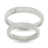 Billede af Vielses & Forlovelses ringe, oval profil 3,9 * 1,8 mm. 8 kt. hvg.