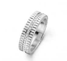 Billede af Spirit Icons Imitation ring sølv m. cz (str. 52)