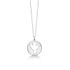 Billede af Mads Z "Me & My Angel" 2-i-1 halskæde sølv m. engel og amulet i én inkl. 2 kæder