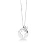 Billede af Mads Z "Me & My Angel" 2-i-1 halskæde sølv m. engel og amulet i én inkl. 2 kæder