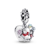 Billede af Pandora DISNEY Peter Plys & Grisling charm med vedhæng sølv m. emalje