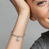 Billede af Pandora DISNEY Peter Plys & Grisling charm med vedhæng sølv m. emalje