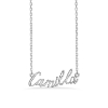 Billede af Studio Z "Name Tag - CAMILLA" halskæde sølv (40-45 cm)