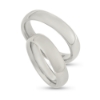 Billede af Vielses & Forlovelses ringe, bred. 5,5 mm. tk. 2,5 mm. 14 kt. hvg.