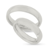 Billede af Vielses & Forlovelses ringe, bred. 5,5 mm. tk. 2,5 mm. 14 kt. hvg.