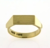 Billede af Ring plade 7*14 m/m. 8 kt.