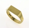 Billede af Ring plade 7*14 m/m. 8 kt.