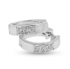 Billede af Ørecreol knæk, brill. 6* 0,01 w/vs.  massiv, br. 2,8 mm. 14 kt. hvg.